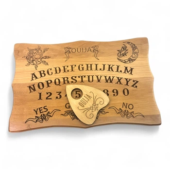 Спиритическая доска OUIJA Эксклюзивная светлая на английском языке 46×29×1,8 см (36302)