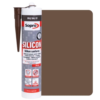 Силикон Sopro Silicon BRAZ BALI №59 (коричневый бали) 310 мл