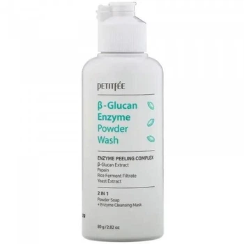 Ензимна пудра для вмивання з бета-глюканом PETITFEE Beta-Glucan Enzyme Powder Wash, 80 г