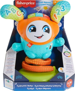 Навчальний робот Fisher Price DJ Bouncin Beats багатомовний HJP90 (0194735092765)