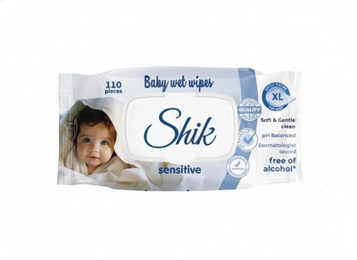 Вологі серветки для дітей Shik Sensitive 110 шт.