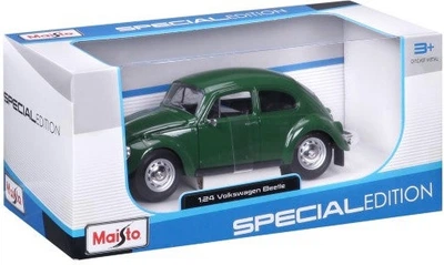 Metalowy model samochodu Maisto Special Edition Volkswagen Beetle 1:24 MST31926GN (90159072294)