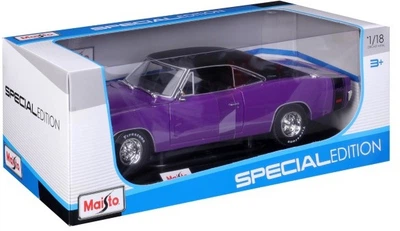 Металева модель автомобіля Maisto Special Edition Dodge Charger R/T 1969 1:18 MST31387PL (90159070382)