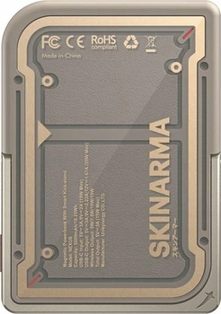 Powerbank Skinarma Nexus Mecha Magnetic Kick-Stand MagSafe 5000 mAh 20W Gold (SK-PB5KNEXUS-MECDGD)