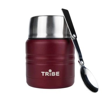 Термос пищевой 0.35л с широким горлом Tribe Food Jar T-DE-0021-red