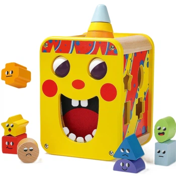 Сортер Dorjee Дерев’яний Єдиноріг 12 елементів (6973840430921)