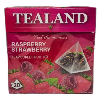 Фруктовый чай Tealand Малина-клубника, 40 г