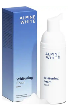 Піна для зубів Alpine White відбілювальна 50 мл (7629999045651)