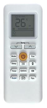MIDEA RG70A/BGEF пульт для кондиционера - 88088