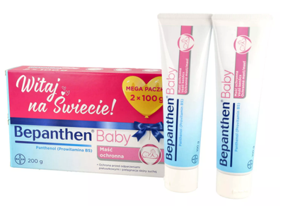 Захисна мазь Bayer Bepanthen Baby під підгузки 2 x 100 г (5908229304112)