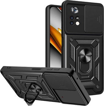 Чохол для смартфона BeCover Military для Poco M4 Pro 4G Black (BC_714657)