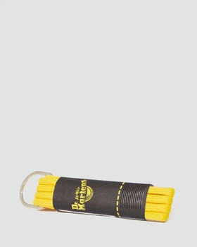 Круглі шнурки Dr.Martens Round 65 см YELLOW AC513001 — для 3 люверсів