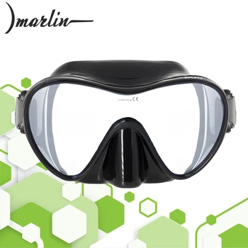 Маска для дайвинга Marlin Frameless Duo Black