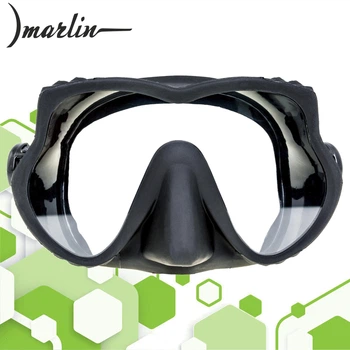 Маска для подводной охоты Marlin Frameless Excel Black