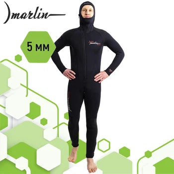 Гідрокостюм для дайвінгу Marlin SAFARI 5 мм Black M