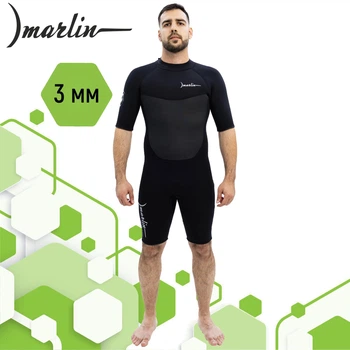 Гідрокостюм Marlin TROPIC SHORTY MAN 3 мм black S