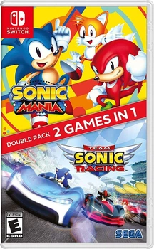Игра Sonic Mania (англ) + Team Sonic Racing (рус. суб) Nintendo Switch