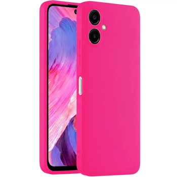 Чохол Fiji Full Soft Premium для Samsung Galaxy A06 (A065) протиударний бампер з мікрофіброю Hot Pink