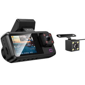Видеорегистратор Hoco DV15 2-inch display with rear camera (720P+480P) Black