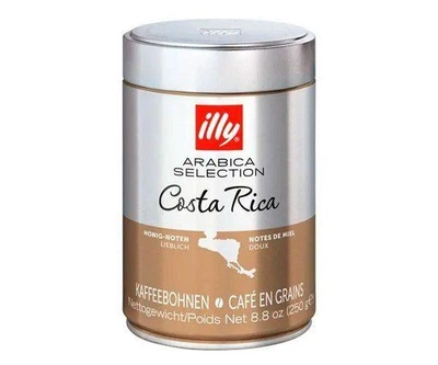 Кава Illy Monoarabica Costa Rica в зернах 100% арабіка 250 г (ж/б)
