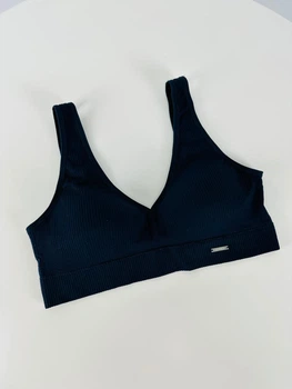 Базовий топ 122 Рубчик 3XL/4XL Синій