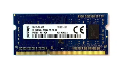 Оперативная память 4 ГБ, DDR3L, для ноутбуков, Kingston (1600 МГц, 1.35 В, CL11, HP687515-H66-MCN Б/У