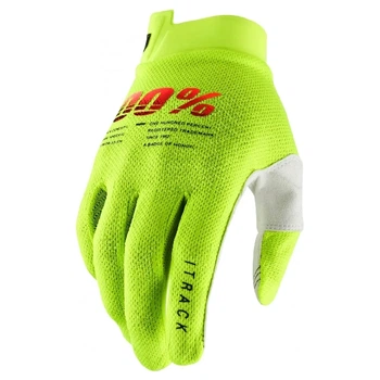 Детские перчатки 100% ITRACK Youth Glove [Fluo Yellow] - YXL (8)