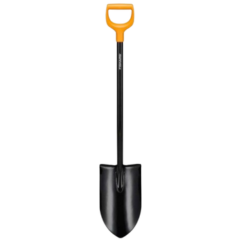 Лопата штыковая Fiskars Solid XL с D-образной ручкой для садовых и хозяйственных работ