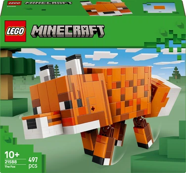 Zestaw klocków LEGO Minecraft Lis 497 elementów (21588)