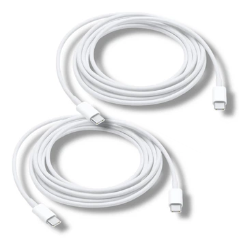 Кабель 2шт CDK USB-C на USB-C (2m) для Apple (OEM) (010539) (white)