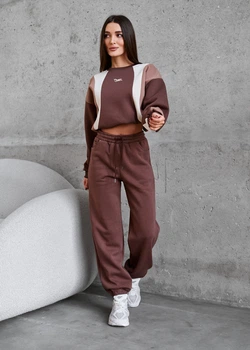 Жіночі спортивні штани Staff ki brown fleece XS