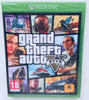 Диск для Xbox One - Grand Theft Auto V (GTA V), русские субтитры