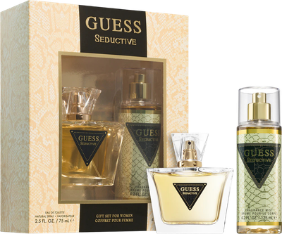 Zestaw damski Guess Seductive Woda toaletowa 75 ml + Mgiełka do ciała 125 ml (085715330246)