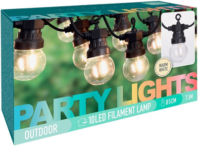 Гірлянда садова ProGarden 841809 LED 7.5 м Тепла Біла (8719987462160)