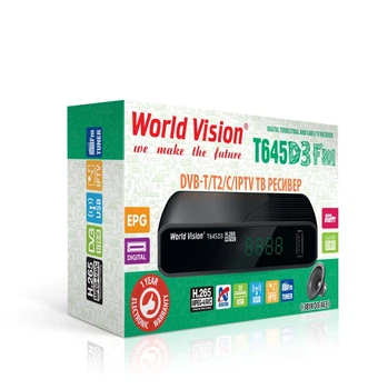 ТВ-ресивер World Vision T645D3 FM