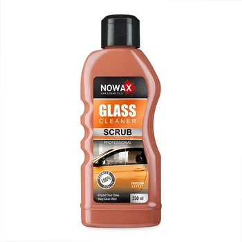 Очисник скла 250мл NOWAX SCRUB [NX25247] (від водяного нальоту)