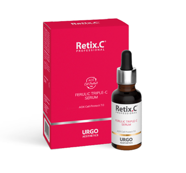 Retix.C Ferulic Triple-C Serum 30 мл — антиоксидантна сироватка для обличчя з 3 формами вітаміну C та феруловою кислотою, освітлення та омолодження шкіри URGO Aesthetics