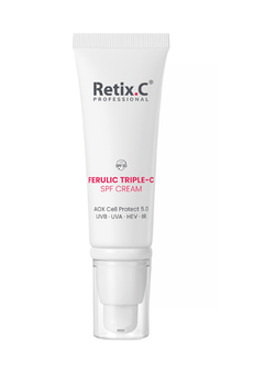 Retix.C Ferulic Triple-C SPF 30 Cream 48 мл — солнцезащитный крем для лица с 3 формами витамина C и феруловой кислотой, антиоксидантный крем SPF URGO Aesthetics