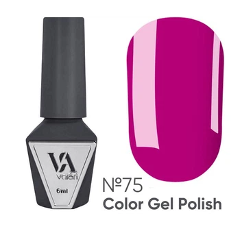 Гель-лак Valeri color №75 Яркая фуксия, 6 мл