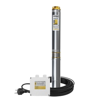 Насос глибинний Mytec 4STM/12 550, H 85м, Q 80л/хв, стійкий до піску (кабель 40 м, пульт)