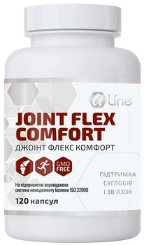 Біокомплекс Джоінт Флекс Комфорт (Форте) 120кас., містить натуральні хондропротектори, необхідні для відновлення хрящів, A-line.