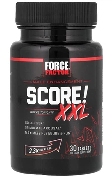 Комплекс для поддержания мужской силы и выработки тестостерона 30табл. Force Factor, SCORE! XXL.