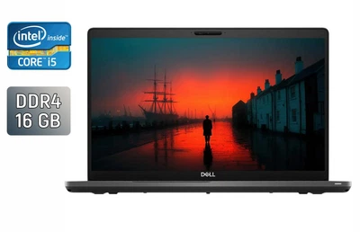 Ноутбук DELL Latitude 5500/15.6/FullHD/IPS/I5-8365U/16GB/512SSD /Win11Pro Уценка