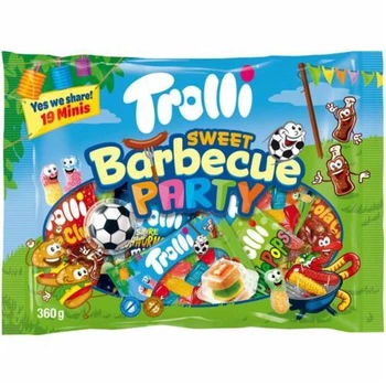 Цукерки желейні Trolli Sweet Barbecue Party 360 г