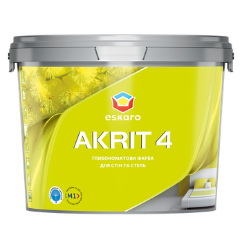 Краска интерьерна Akrit 4 New 2,85л