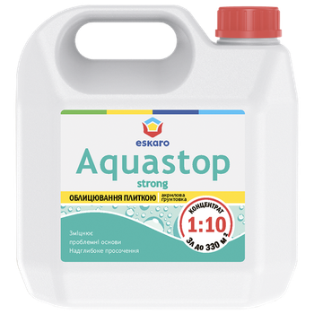 Грунт концентрат ESKARO Aquastop Strong (1:10) 3л