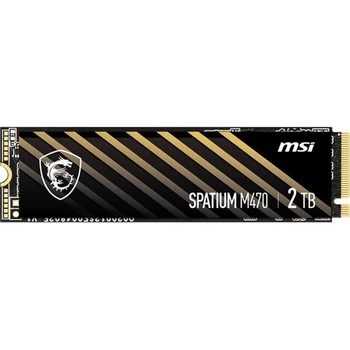 SSD накопитель 2 TB MSI Spatium M470 Pro (S78-440Q990-P83)