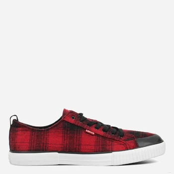 Мужские кеды низкие Levi's 84754869 47 Красные (1159793350)