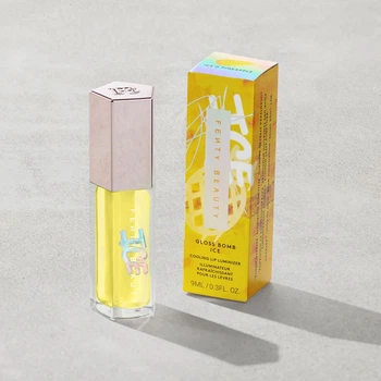 Блиск для губ люмінайзер FENTY BEAUTY "Ice'd Pineapple" Gloss Bomb Ice Cooling Lip Luminizer