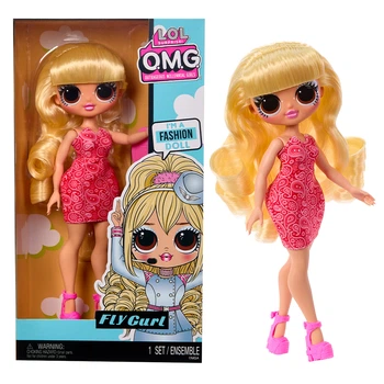 Кукла L.O.L. Surprise! OPP O.M.G. Стюардесса комбинированные материалы 27 см белая (698680)